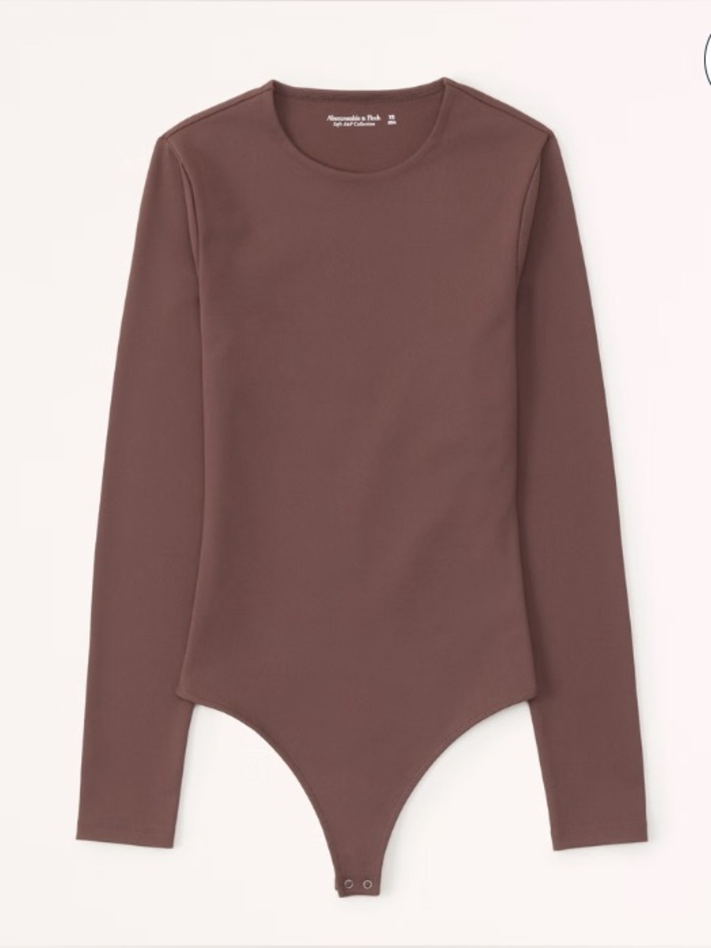 Long Sleeve Seamless Fabric Crew Bodysuit